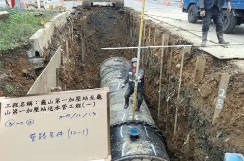 自來水管路工程 開挖&配管施工
