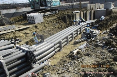 161KV & 22.8KV系統管路工程 配管施工